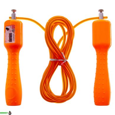 Скакалка з електронним лічильником SP-Sport FI-4385 2,7м помаранчавий