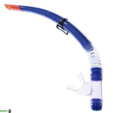 Набор для плавания маска c трубкой Zelart M166-SN52-PVC Желтый-серый-прозрачный