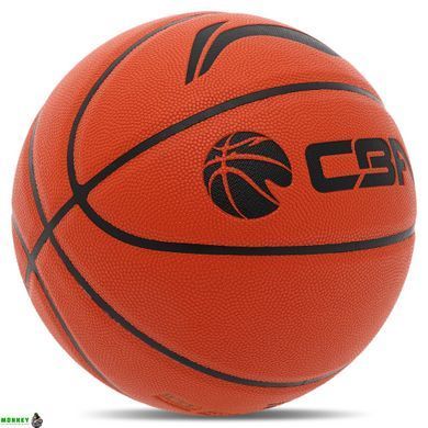 Мяч баскетбольный PU №7 LI-NING CBA LBQK577-3 (оранжевый)