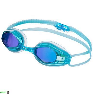 Окуляри для плавання MadWave Automatic Mirror Racing II M043010 Бірюзовий