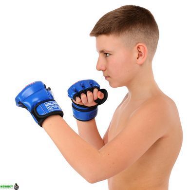Рукавички для змішаних єдиноборств MMA UCF BO-0397 Чорний XS XS-2XL