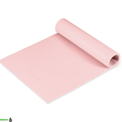 Килимок (мат) для фітнесу та йоги Gymtek 0,5см рожевий