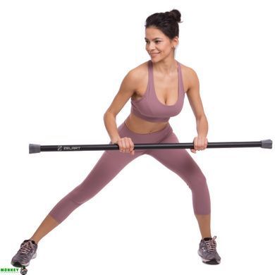 Палка гімнастична Бодибар Body Bar Zelart FI-1251-1 вага 1кг