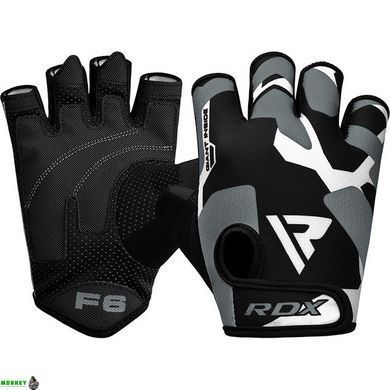 Рукавички для фітнесу RDX F6 Sumblimation Grey L