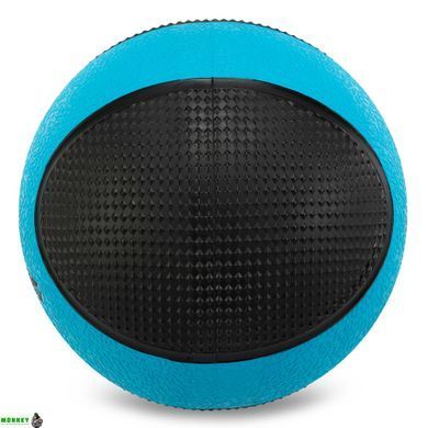 М'яч медичний медбол Medicine Ball LiveUpLP8112-3 3кг чорний-синій