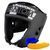 Боксерский шлем Phantom APEX Open Face Head Protection Black (капа в подарок)
