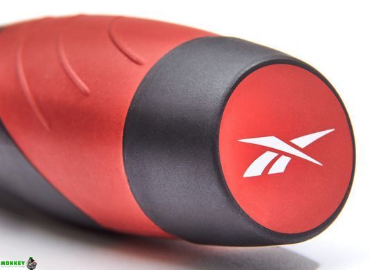 Скакалка Reebok Premium Skipping Rope чорний, червоний Уні 280 см