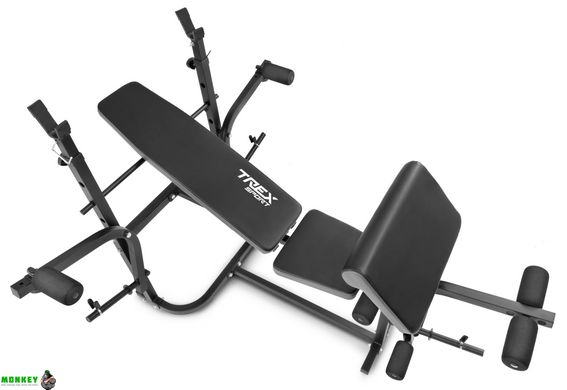Скамейка тренировочная Trex Sport TX-020 + пульт (парта) + верхняя тяга
