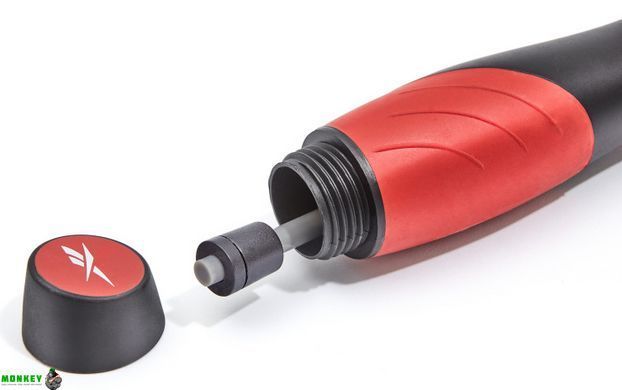 Скакалка Reebok Premium Skipping Rope чорний, червоний Уні 280 см