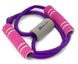 Эспандер резиновий с ручками Hop-Sport HS-L042YG фиолетовый