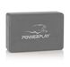 Блок для йоги PowerPlay 4006 Yoga Brick Серый