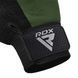 Перчатки для фитнеса RDX W1 Half Army Green Plus L