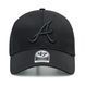 Кепка-тракер 47 Brand BATTER MAN LOGO BASE RUNNER черный серый Уни OSFA