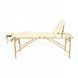Масажний стіл складний 4FIZJO Massage Table+ Wood W60 Beige (P-5907739318367)