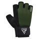 Перчатки для фитнеса RDX W1 Half Army Green Plus L