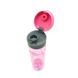 Бутылка для воды CASNO 600 мл KXN-1145 Розовая + пластиковый венчик