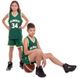 Форма баскетбольная подростковая NB-Sport NBA MILWAUKEE 34 BA-0971 M-2XL зеленый-желтый