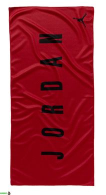 Полотенце Nike JORDAN COOLING TOWEL MEDIUM красное, черное Уни 35x76 cм