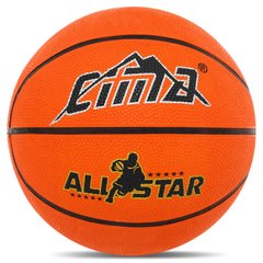 М'яч баскетбольний гумовий CIMA BA-8965 BASKET №7 помаранчевий