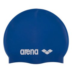 Шапка для плавания Arena CLASSIC SILICONE JR синий Дет OSFM