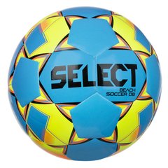 Мяч для пляжного футбола Select BEACH SOCCER DB v22 сине-желтый Уни 5