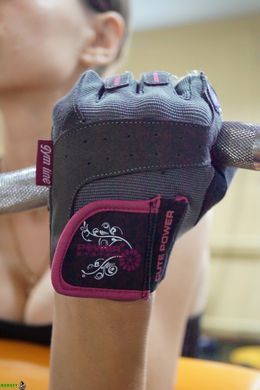 Рукавички для фітнесу і важкої атлетики Power System Cute Power PS-2560 жіночі Pink S