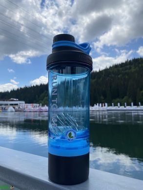 Шейкер с контейнером Casno 600 мл KXN-1199 Синий