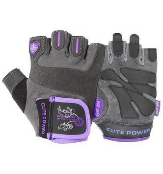 Рукавички для фітнесу і важкої атлетики Power System Cute Power PS-2560 жіночі Purple XS