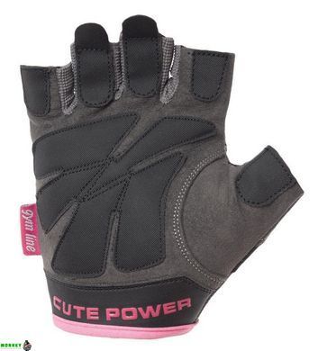 Рукавички для фітнесу і важкої атлетики Power System Cute Power PS-2560 жіночі Pink S