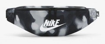 Сумка на пояс Nike NK HERITAGE WAISTPCK ACCS PR 3L серый, белый Уни 41 x 10 x 15 см