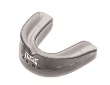 Капа для боксу Everlast EVERSHIELD DOUBLE MOUTH GUARD сірий, чорний Уні T UNI