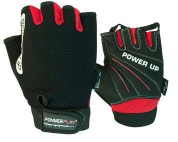 Рукавички для фітнесу PowerPlay 1568 Чорні XL