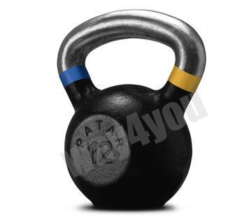 Гиря чугунная черная 12 кг
