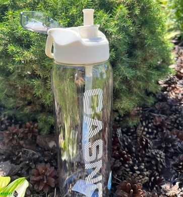 Пляшка для води CASNO 1000 мл KXN-1258 Біла