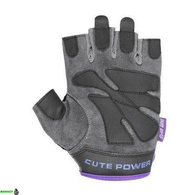 Рукавички для фітнесу і важкої атлетики Power System Cute Power PS-2560 жіночі Purple XS