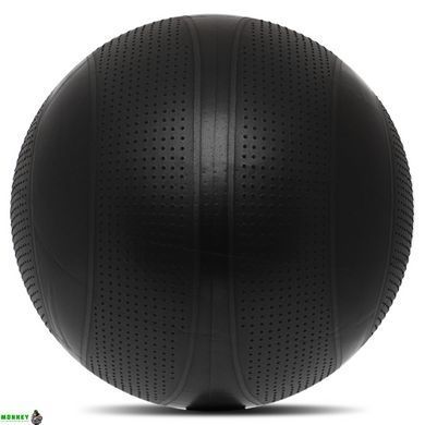 Мяч для фитнеса фитбол массажный Zelart FI-9929-65 65см черный