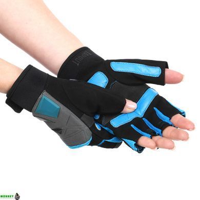 Перчатки спортивные TAPOUT SB168510 Черный-синий L