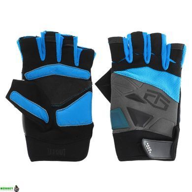 Перчатки спортивные TAPOUT SB168510 Черный-синий L