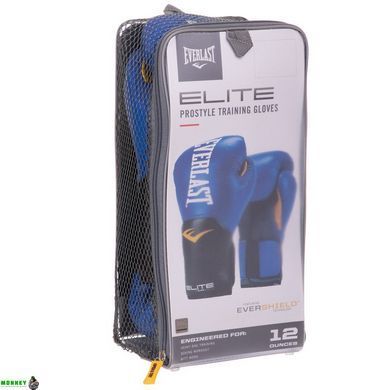 Рукавички боксерські EVERLAST PRO STYLE ELITE PP00001242 12 унцій синій-чорний