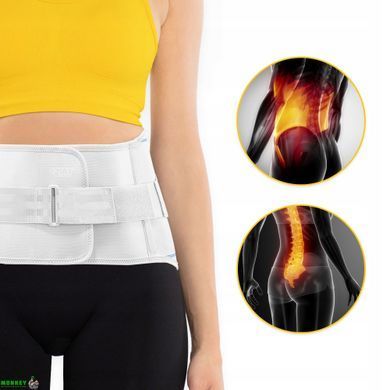 Пояс (бандаж) для поясничного отдела позвоночника 4FIZJO Size XL (P-5907739317711)