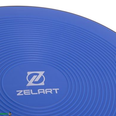 Диск для балансування Zelart FI-2583 40х8см синій-сірий
