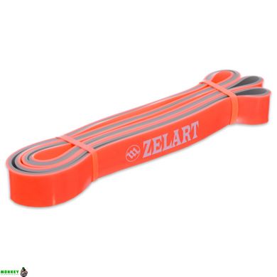 Резинка петля для подтягиваний двухслойная Zelart FI-0911-4 DUAL POWER BAND цвета в ассортименте