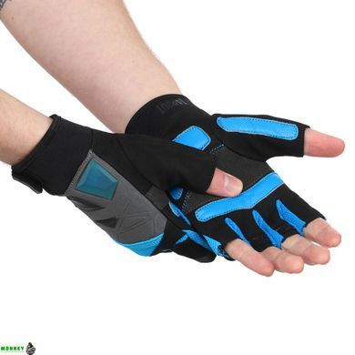 Перчатки спортивные TAPOUT SB168510 Черный-синий L