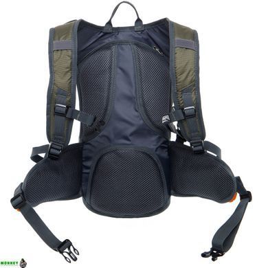 Рюкзак спортивний з жорсткою спинкою DTR 510-2 Чорний 12л