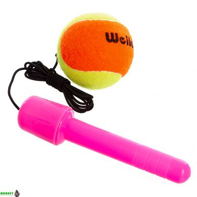Тренажер для координации (ручки с двумя мячиками) WEILEPU SP-Sport BC-6895 цвета в ассортименте