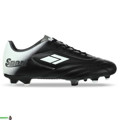 Бутси футбольне взуття SPORT SG-301313-1 розмір 40-45 чорний-сірий