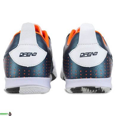 Обувь для футзала мужская DIFENO 220860-4 размер 40-45 белый-темно-синий