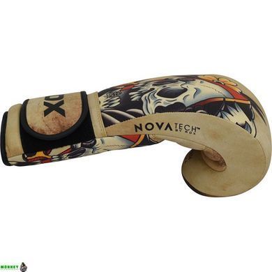 Рукавички боксерські RDX T14 HARRIER Brown Tattoo 14 ун.