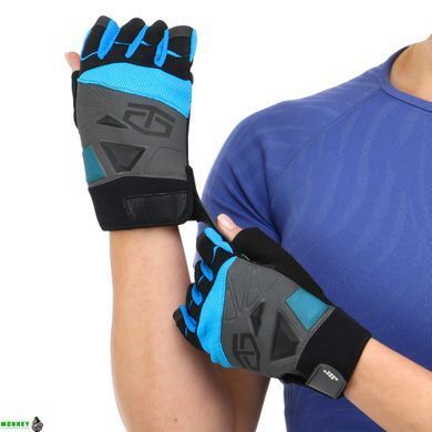 Перчатки спортивные TAPOUT SB168510 Черный-синий L
