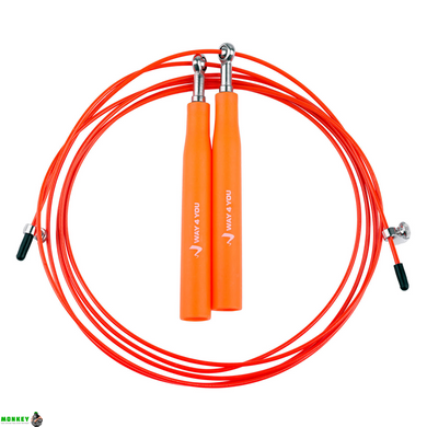 Скоростная Скакалка Way4you Ultra Speed Cable Rope 3 оранжевый